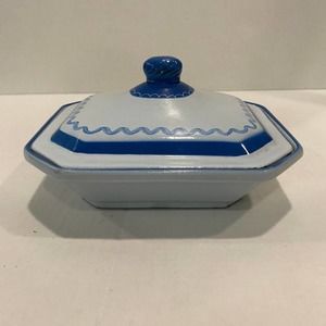 Klafrestrom Cast Iron Small Casserole Dish Blue